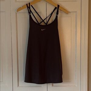 Nike Brown Strappy Sports Camisole